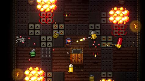 Enter the Gungeon: A Bullet Hell Extravaganza Where Guns Reign Supreme!