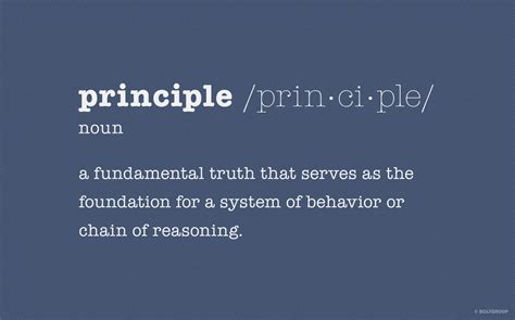 principle 뜻: 원칙의 의미와 그 이상의 것들